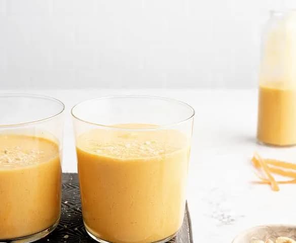 Receta fácil de batido de naranja y leche para disfrutar sin culpa