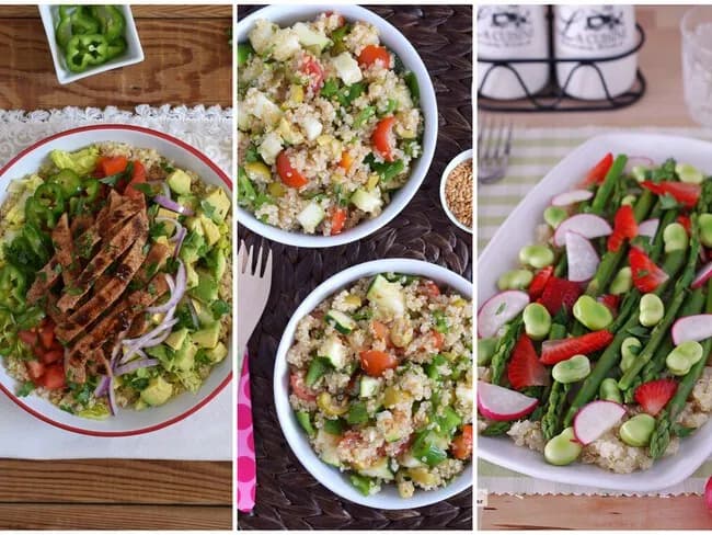 Recetas de ensalada de quinoa para una alimentación saludable y deliciosa