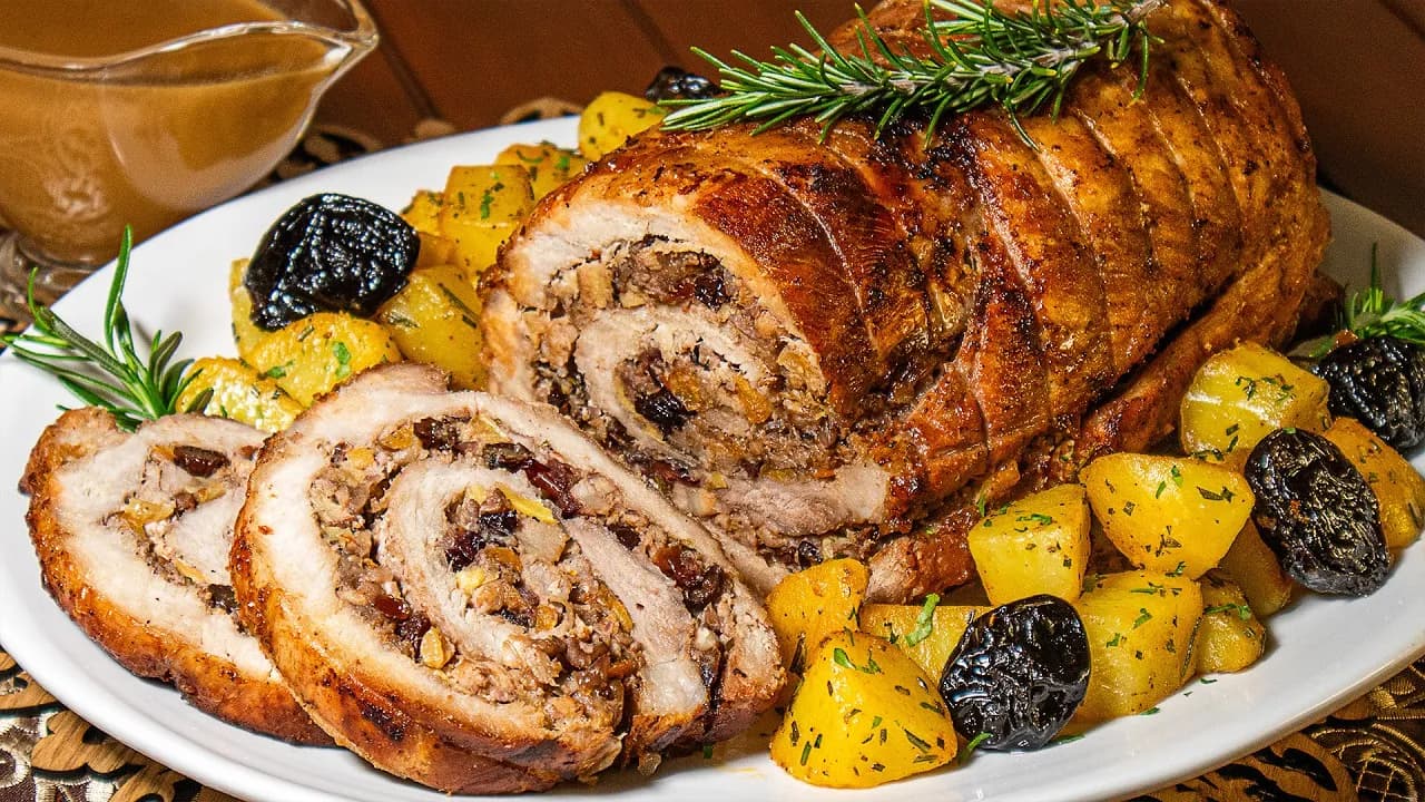 Delicioso lomo de cerdo al horno enchilado: receta fácil y sabrosa
