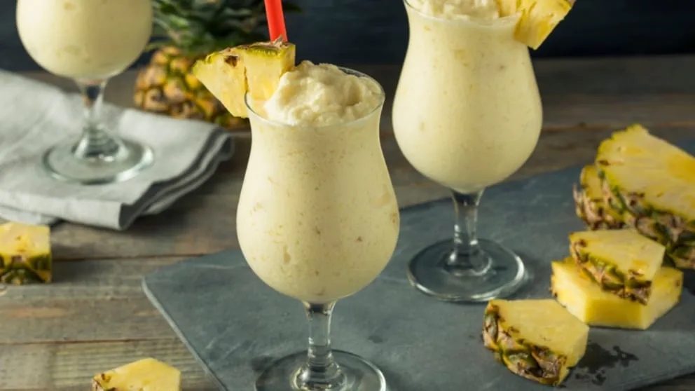 Delicioso batido de coco y piña: fácil y refrescante receta para disfrutar