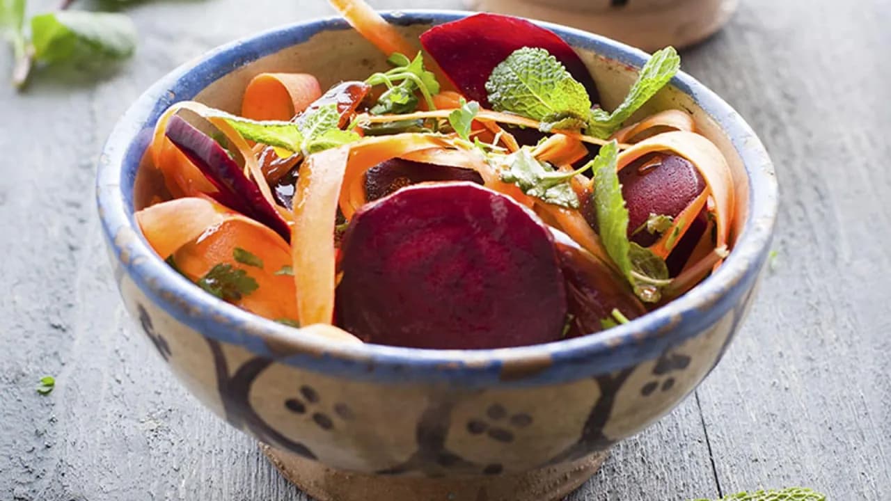 Ensalada de remolacha y zanahoria: receta fácil y saludable para ti