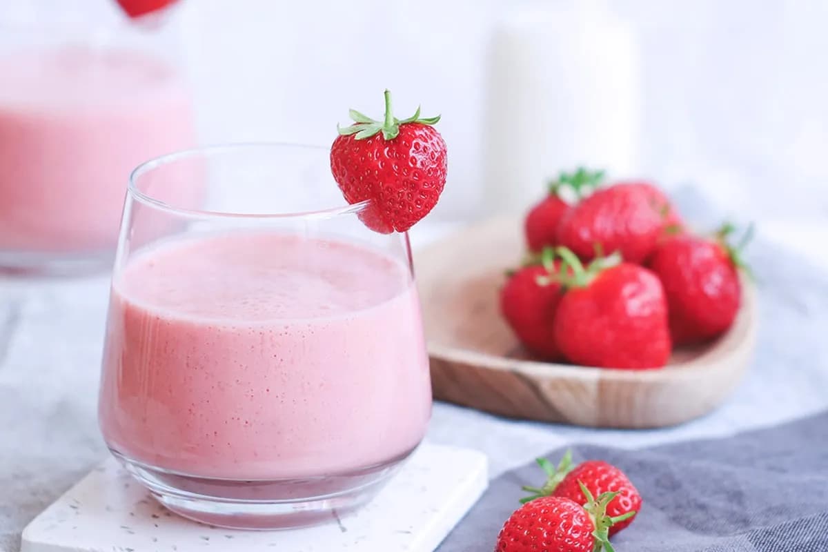Ingredientes esenciales para un delicioso batido de fresa casero