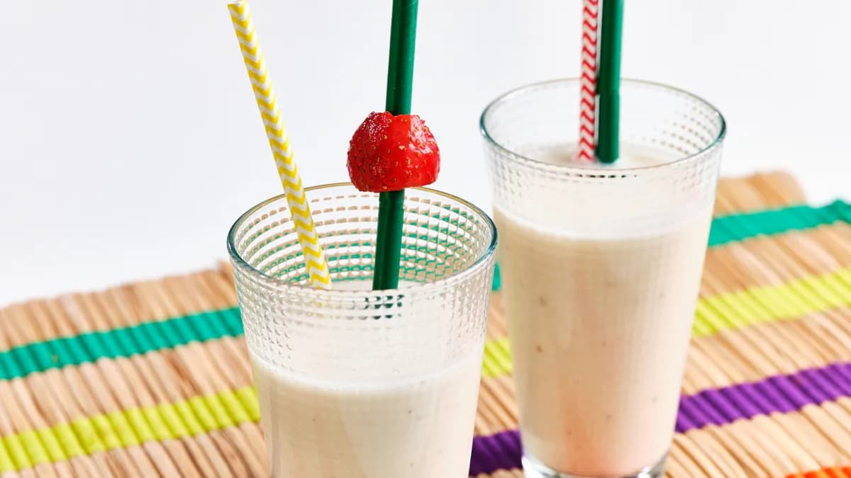 Batido de plátano y yogur: receta fácil y saludable para disfrutar