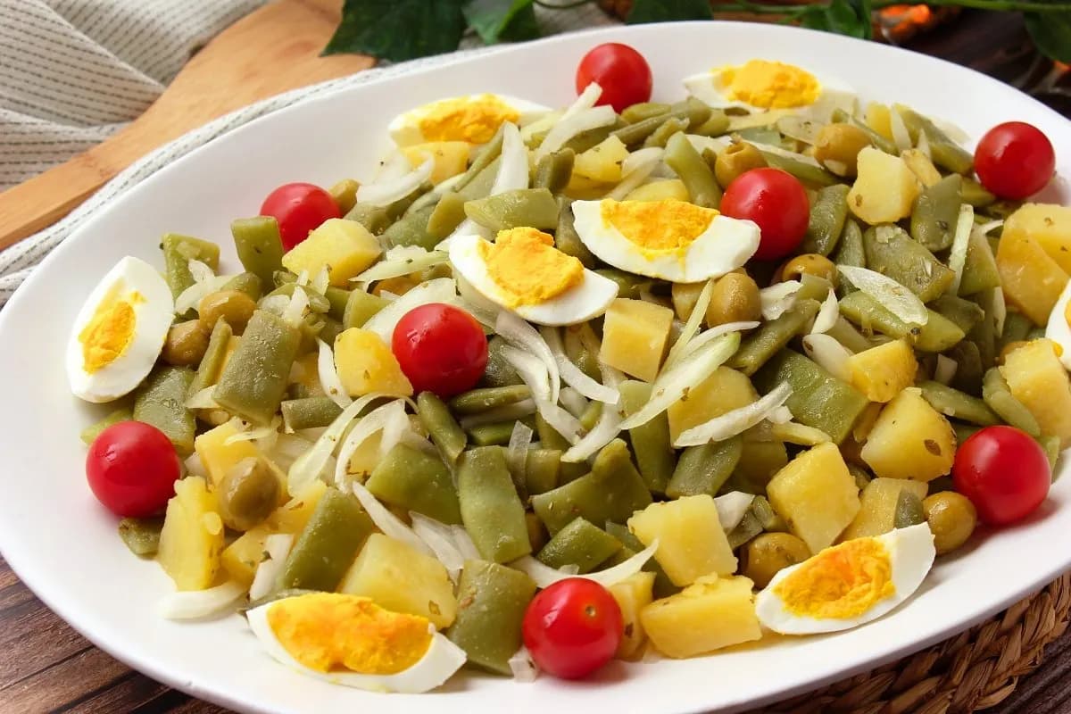 Ensalada de patatas y judías verdes: receta fácil y saludable para disfrutar